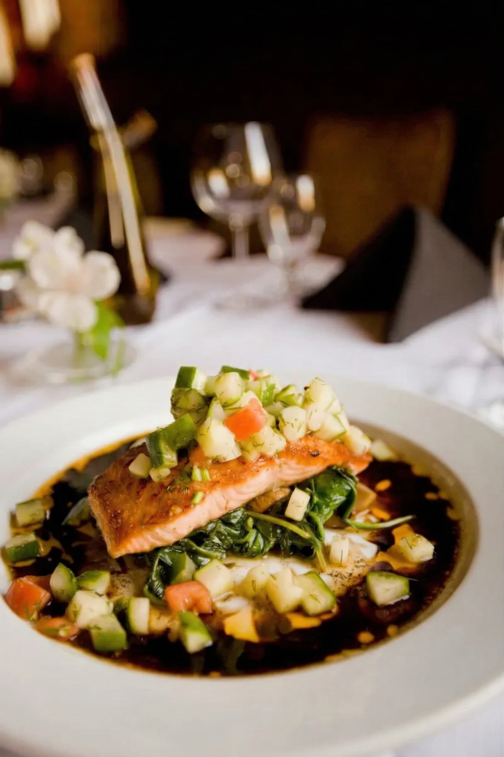 Teriyaki Salmon Bowl